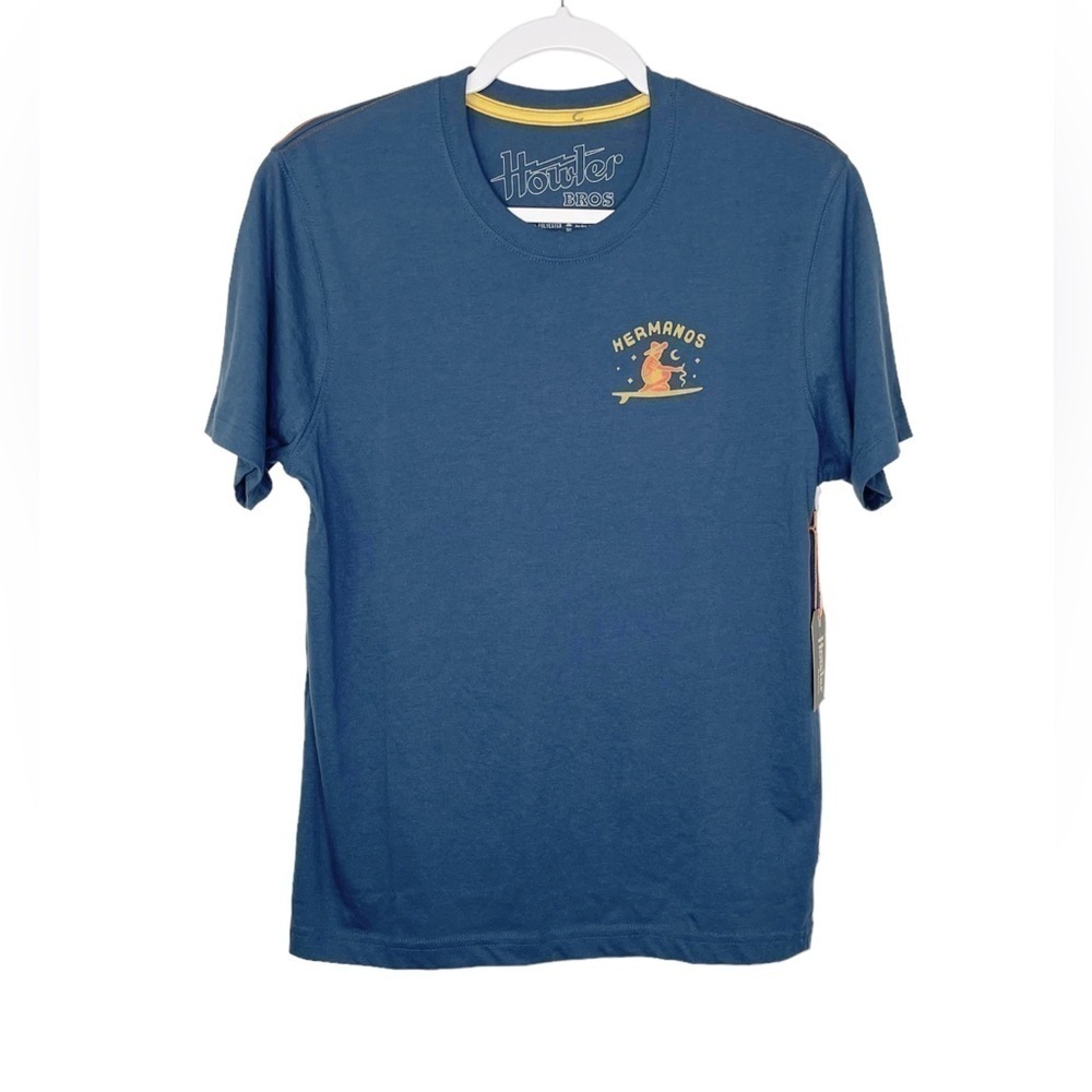 Howler Brothers Ocean Offerings T-Shirt‎ Key Largo Blue NWT